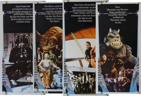 Star Wars - Die Rückkehr der Jedi-Ritter originale deutsche Sonderplakate (4)